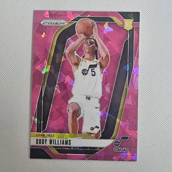 [BUNJANG] Panini Prizm Cody Williams Pink Cracked Ice RC #232 / 파니니 프리즘 코디 윌리엄스 핑크 크랙아이스 RC