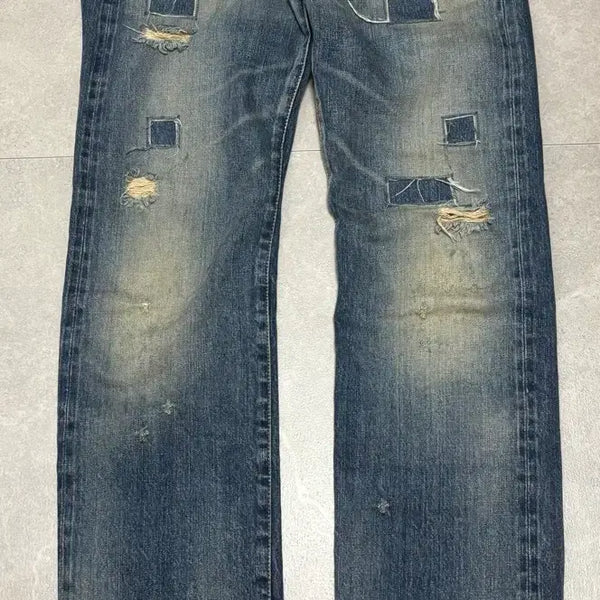 [BUNJANG] Hysteric Glamour Studded Denim Camisole / 히스테릭 글래머 스터드 데님 카메진