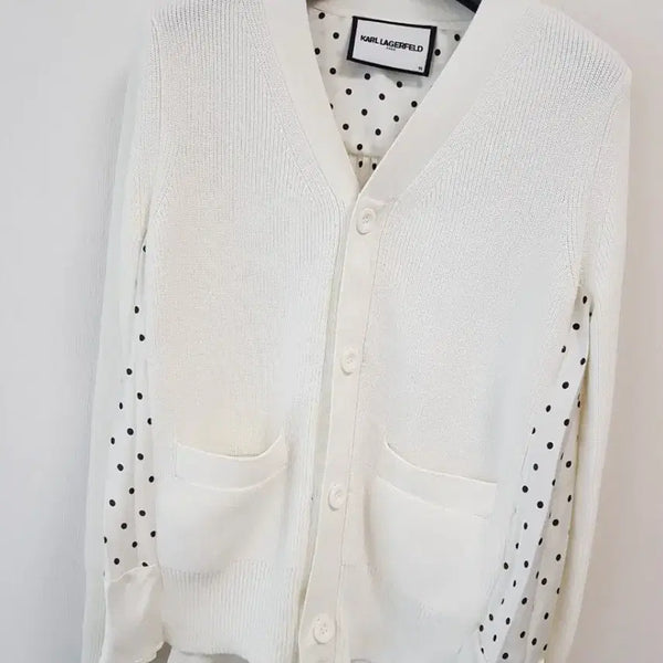 [BUNJANG] Karl Lagerfeld Women's Cardigan / 칼라거펠트 정품 여성가디건