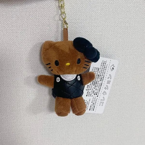 [BUNJANG] ULALOV Hello Kitty Leather Style Mini Keyring / ULALOV 헬로키티 가죽 키티 가죽 스타일 미니 키링
