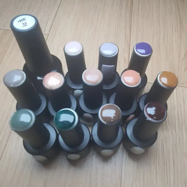 [BUNJANG] Gel Nail Art Color Gel Set (12 Shades) + Gel Nail Bonder / 네일아트 젤네일 컬러젤 12종+젤네일 본더 세트