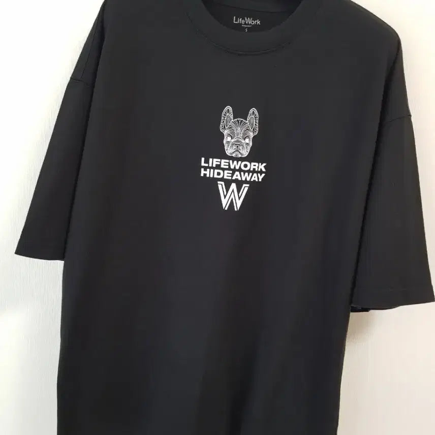 [BUNJANG] Life Work Women's Round Neck T-Shirt / 라이프워크 정품 여성 라운드티셔츠