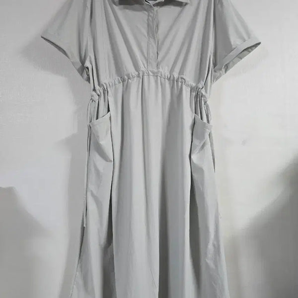 [BUNJANG] Andar Airest Collar Dress Navy L Size / 안다르 에어스트 카라 원피스 색상 L