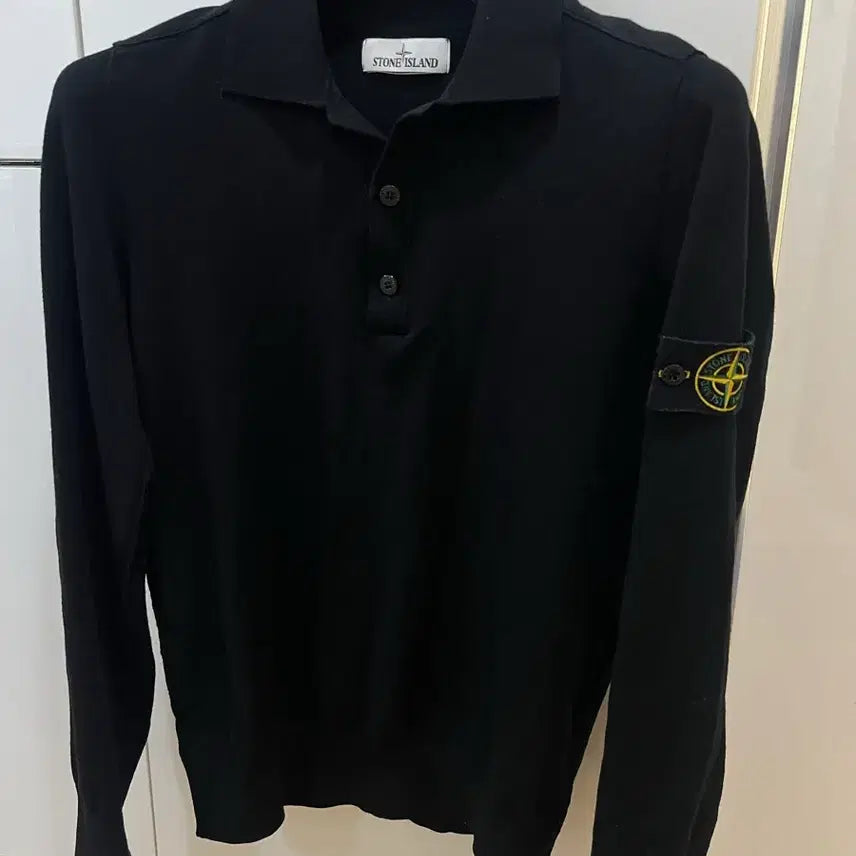 [BUNJANG] Stone Island Half-Zip Knit (Size M) / 스톤아일랜드 반집업니트 100~슬림105