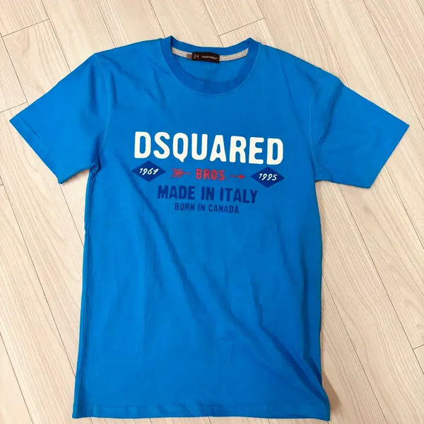 [BUNJANG] Dsquared2 Blue Short Sleeve T-Shirt / 디스퀘어드2 반팔 티셔츠 블루