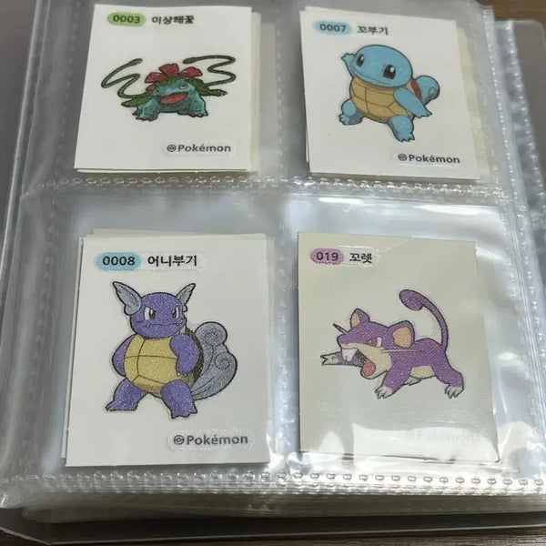 [BUNJANG] Pokemon Stickers (30th Anniversary Artwork) Bundle with Collectible Book / 포켓몬 띠부씰 (30주년 아트워크씰도 있어요) 세트(콜렉트북 포함)