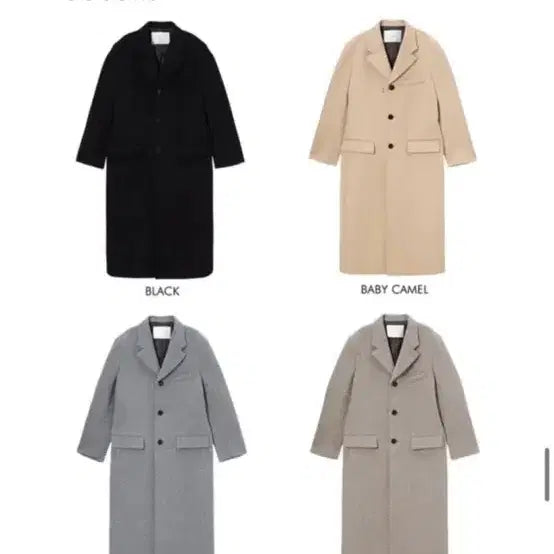 [BUNJANG] Dunst Unisex 2-Way 3-Button Cashmere Coat Black / (급처)던스트 unisex 2 way 3 button 캐시미어 코트 블랙