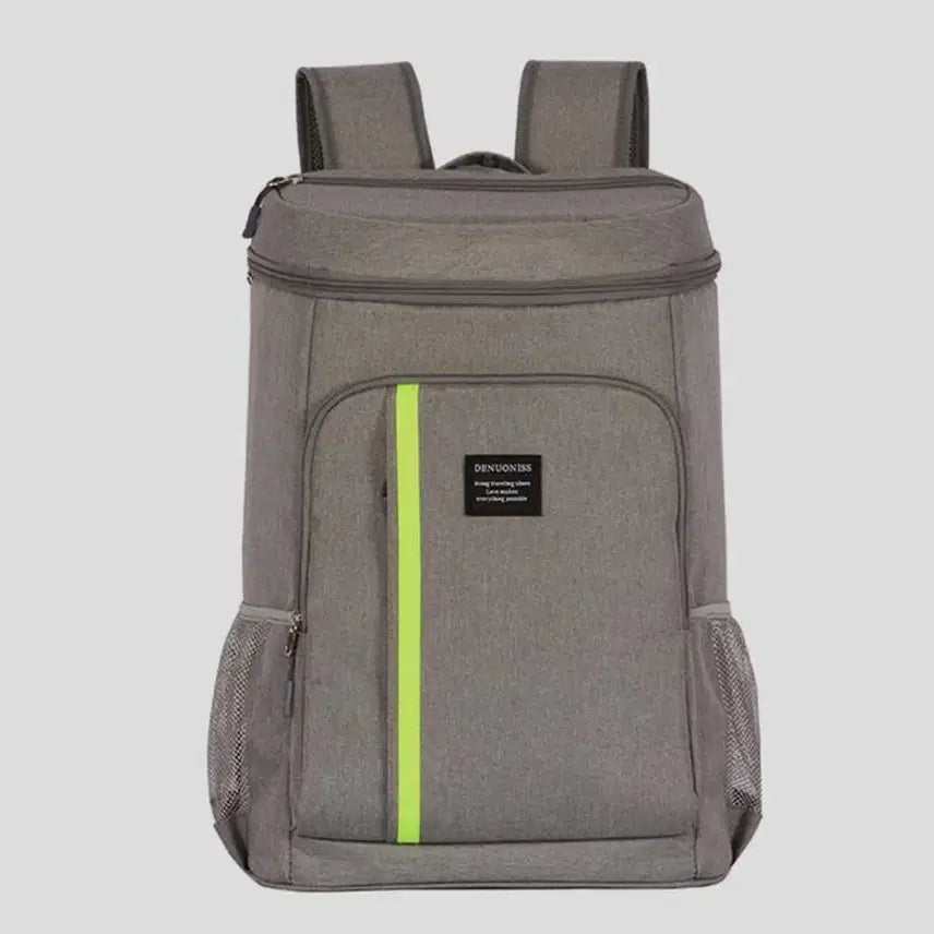 [BUNJANG] 30L Backpack Style Insulated Cooler Bag - Gray / 캠핑가방 배낭형 보온보냉 아이스백 30L 그레이 여름