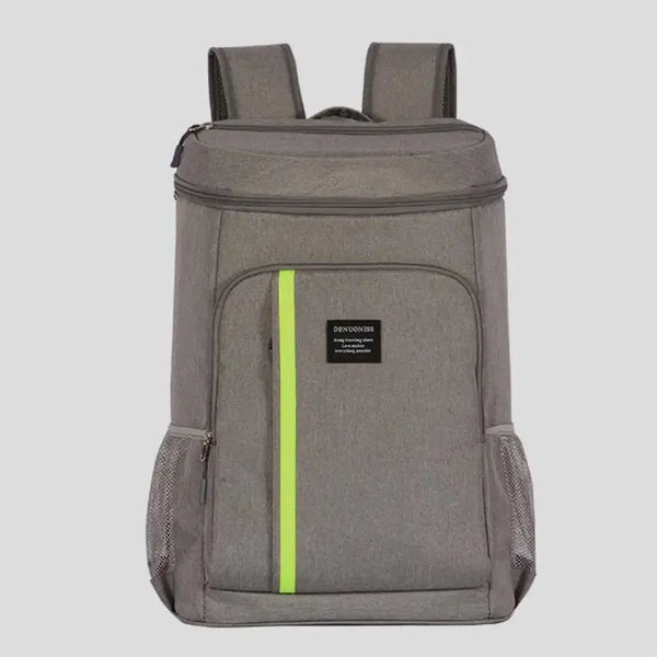[BUNJANG] 30L Backpack Style Insulated Cooler Bag - Gray / 캠핑가방 배낭형 보온보냉 아이스백 30L 그레이 여름