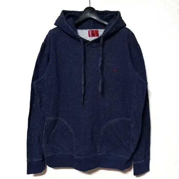 [BUNJANG] Levi's Small Logo Hoodie Navy / [L,100]리바이스 스몰로고 후드티 곤색 levis