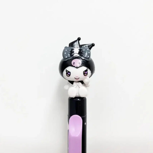 [BUNJANG] Sanrio Kuromi Romi's Gallery Mascot Ballpoint Pen / 산리오 쿠로미 로미아레 마스코트 볼펜