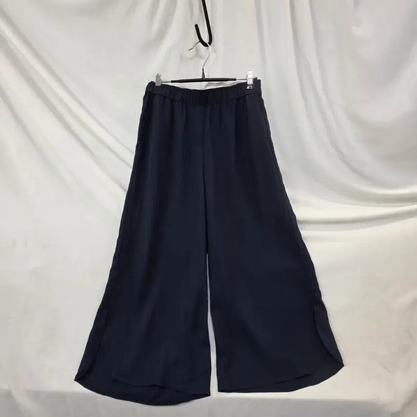 [BUNJANG] TAGME Women's Navy 8-Part Wide Slacks Size 64 / TAGME여성 8부와이드  네이비팬츠64