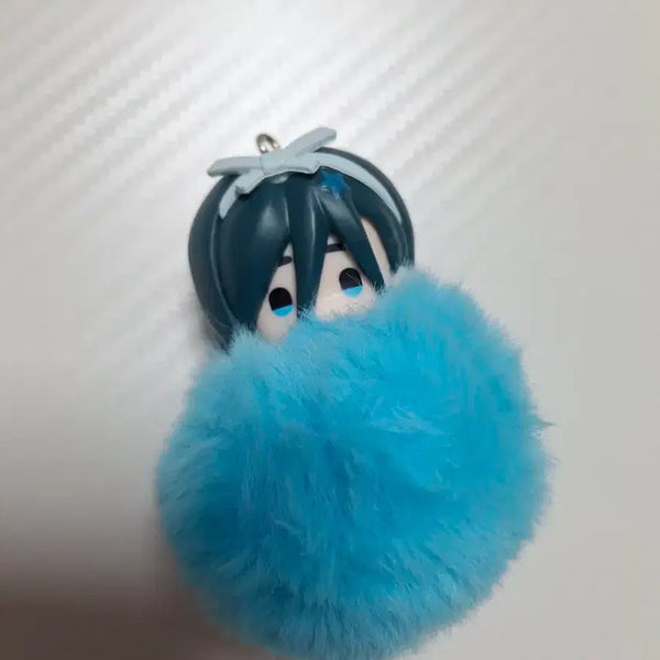 [BUNJANG] A-Stage Sua Fur Pom Pom Keyring / 에이스테 수아 털 키링 폼폼이 키링 판매합니다