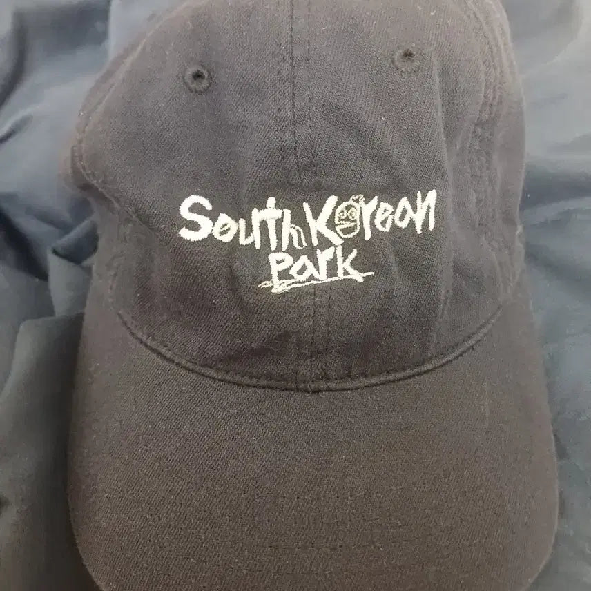 [BUNJANG] South Korean Park Official Navy Ball Cap / 사우스코리안파크 오피셜 모자 네이비