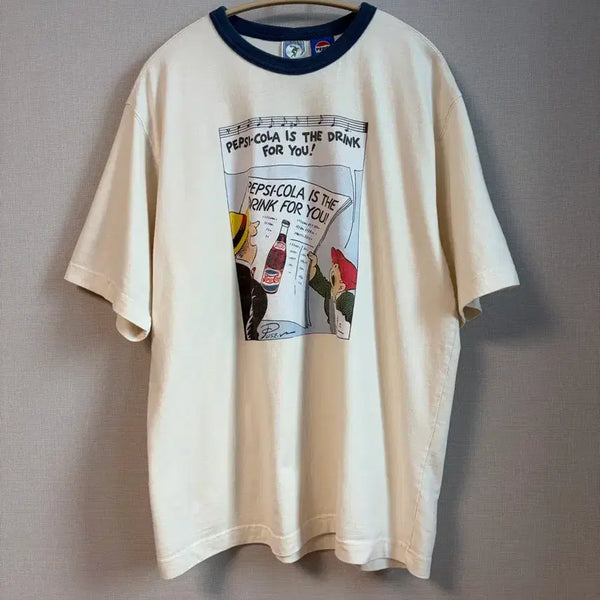 [BUNJANG] Discuss Athletic x Pepsi Collaboration Humorous T-Shirt / 디스커스 에슬레틱 x 펩시 유머티셔츠