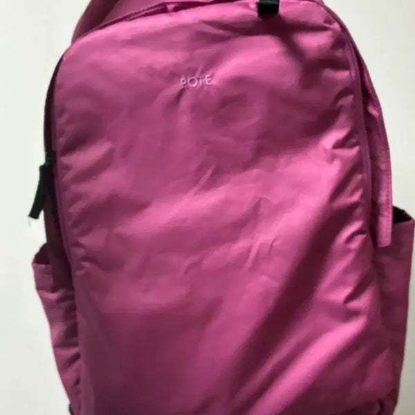 [BUNJANG] POTETE 0002 Hide Slot Classic Backpack Magenta / 포테 0002 하이드슬롯 클래식 백팩 마젠타