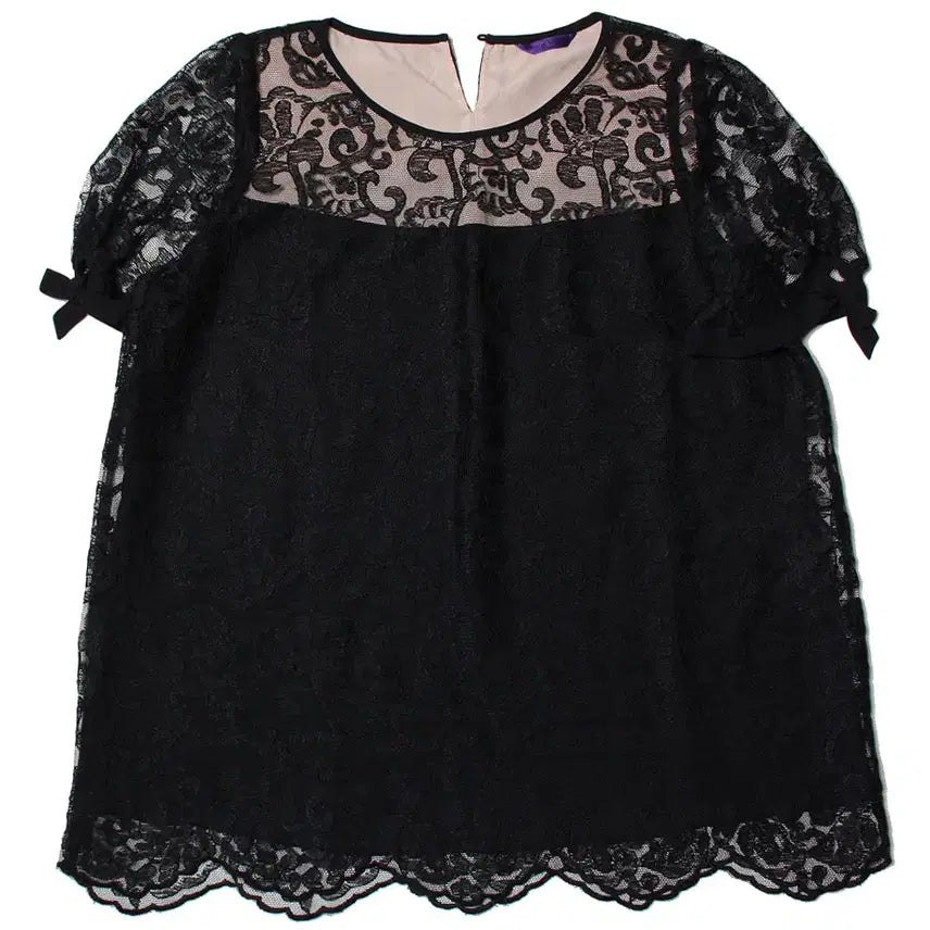 [BUNJANG] Olivia Lauren Double Layered Top Semi-Loose Fit Size 105 / 88 올리비아로렌 더블레이어탑 세미루즈 195