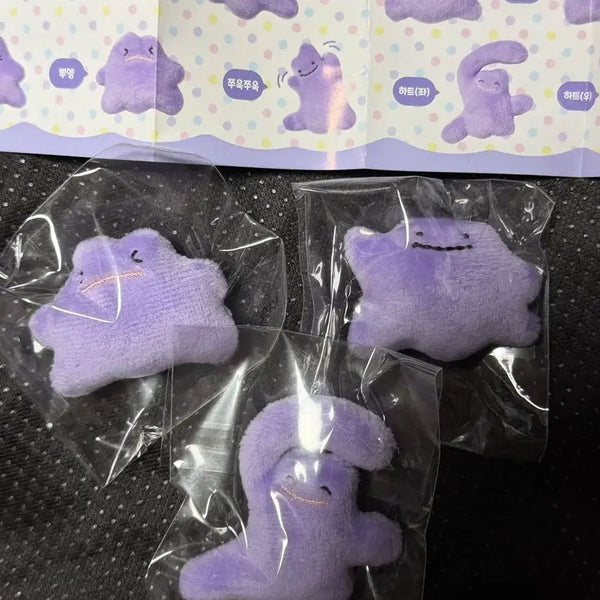 [BUNJANG] Pokemon Ditto Play Area Ditto Magnets 3 Types Bundle Set / 포켓몬스터 메타몽 놀이터 메타몽 마그넷 3종 일괄