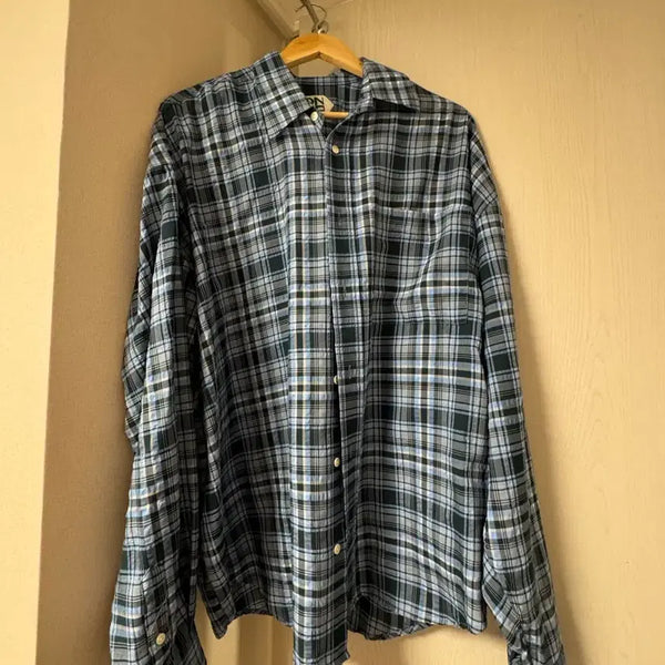 [BUNJANG] DNSR Check Pattern Shirt / dnsr셔츠