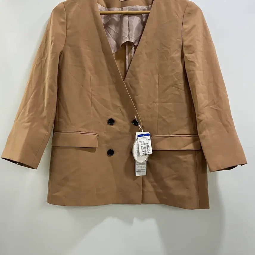 [BUNJANG] Anchor Woman 7-Sleeve Double Blazer Jacket / ANCHOR WOMAN 7부 소매 더블 블레이저 자켓
