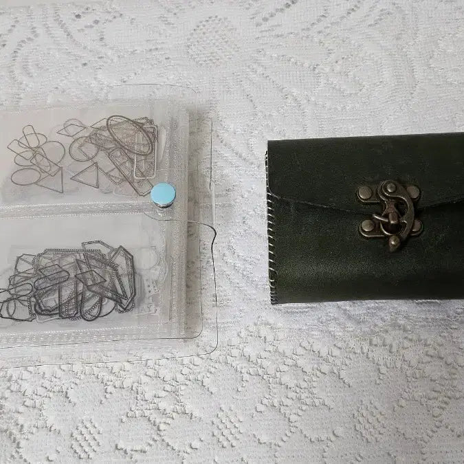 [BUNJANG] Vintage Stationery Pouch, Binder, and Deco Items Bundle Set / 빈티지다꾸 파우치, 바인더 등 다꾸템 일괄