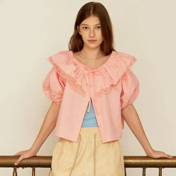 [BUNJANG] SIINOON Nora Blouse / 시눈(sinoon) 노라 블라우스 프리사이즈