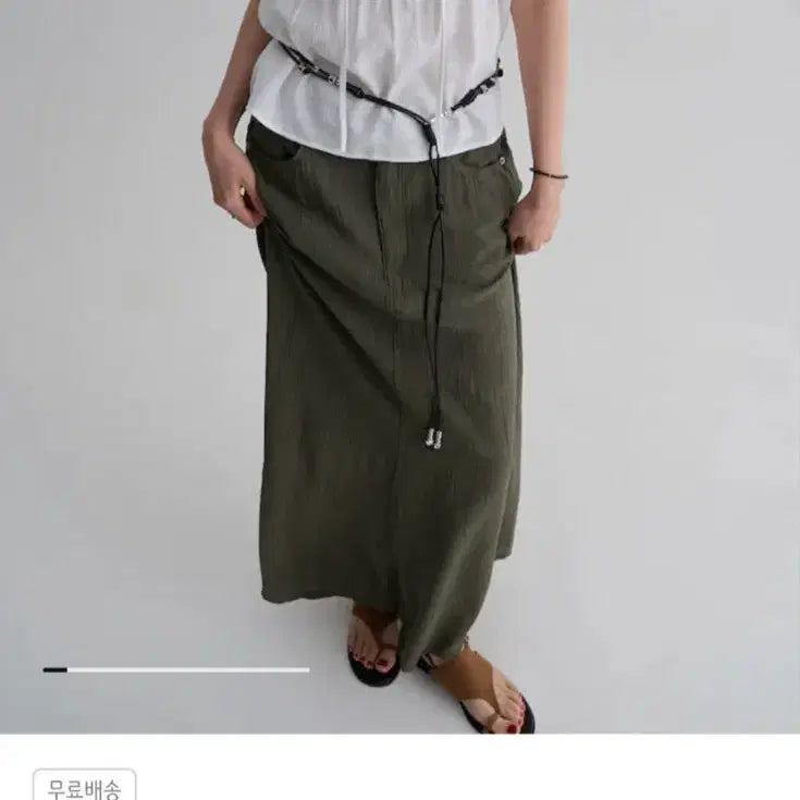 [BUNJANG] 8seconds Shirring Short-Sleeve Blouse White / 8seconds 셔링 반팔 블라우스