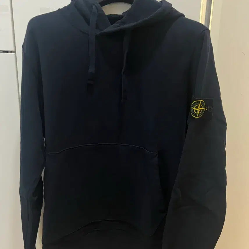 [BUNJANG] Stone Island Navy Hoodie L / 스톤아일랜드 네이비 후드티 L