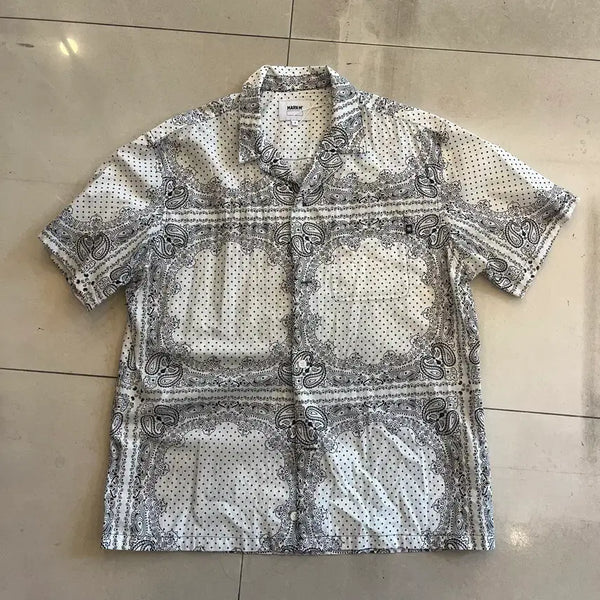[BUNJANG] Markm Bandana Pattern Shirt 2 / 마크엠 반다나 패턴 셔츠 2