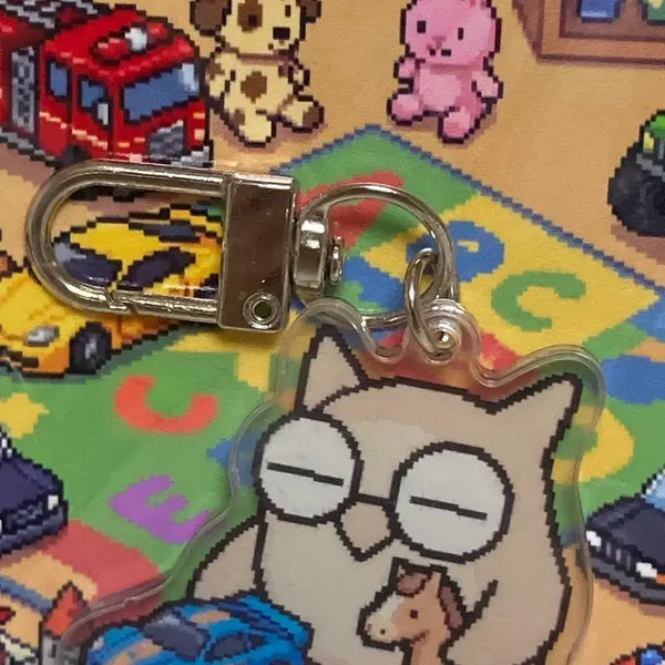 [BUNJANG] Sidae Injae Owl Keyring / 시대인재 부엉이 키링
