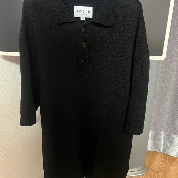 [BUNJANG] Solid Homme Terry Polo T-Shirt / 솔리드옴므 테리 티셔츠 판매합니다