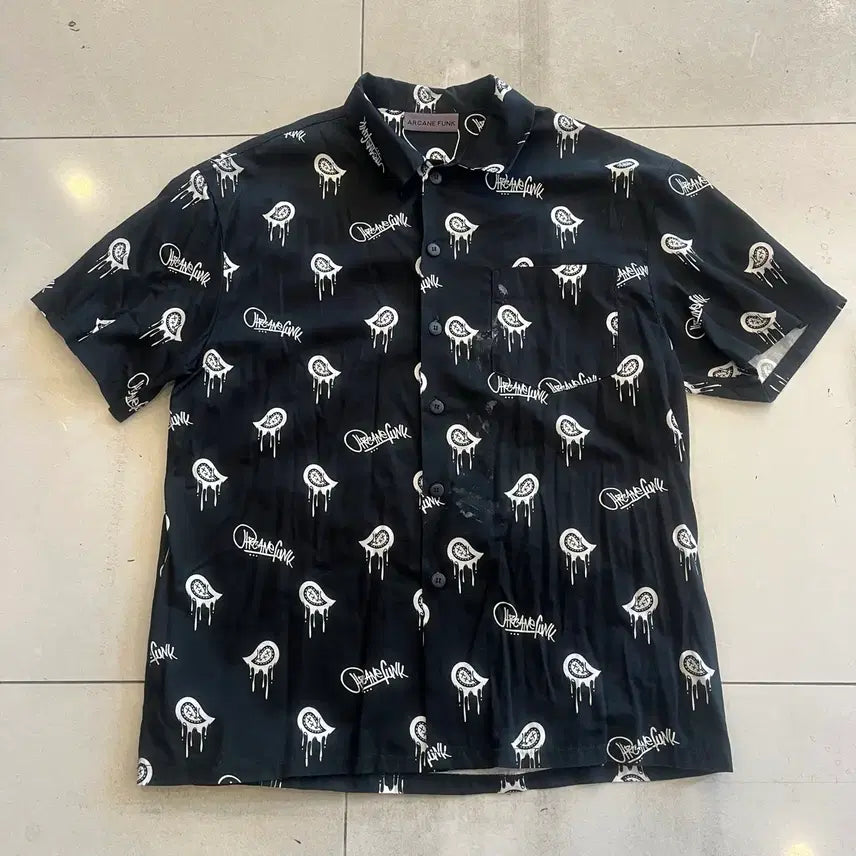 [BUNJANG] Arcane Punk Paisley Shirt (L/100) / 아케인펑크 페이즐리 셔츠 L/100