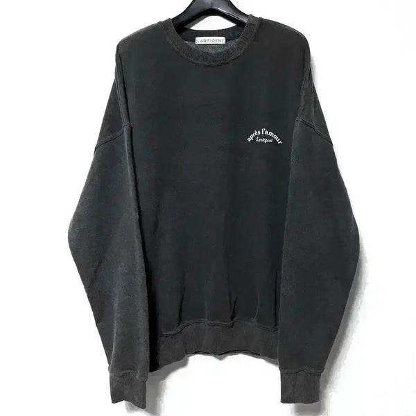 [BUNJANG] Lartigen Pigment Sweatshirt / [free]Lartigen 라티젠 피그먼트 맨투맨 스웻셔츠