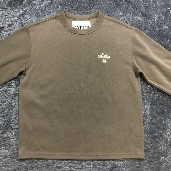 [BUNJANG] SATUR Knit Long Sleeve Beige S / [[S, A급] 세터(SATUR) 니트 롱슬리브@956