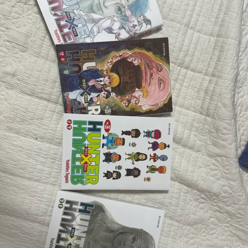 [BUNJANG] Hunter x Hunter Manga Volumes 34-37 / 헌터x헌터 만화책 34-37권