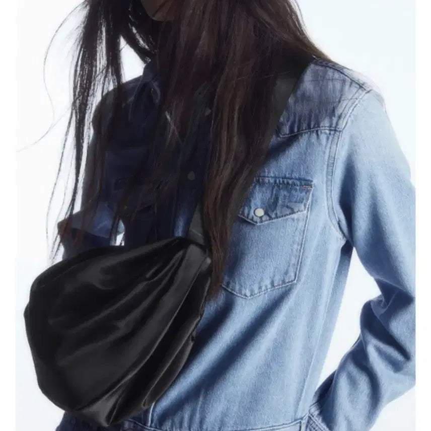 [BUNJANG] COS Crossbody Bag Navy / 코스 크로스바디백