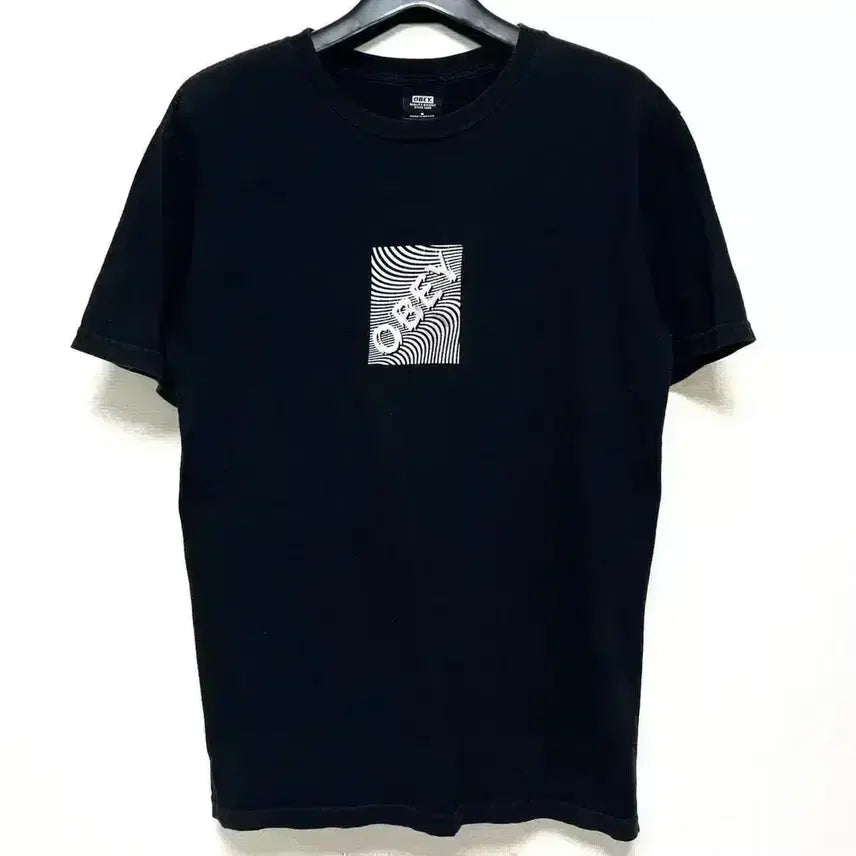 [BUNJANG] Obeay Graphic Short Sleeve T-Shirt Black / [S,90] 오베이 obey 그래픽 반팔티 블랙