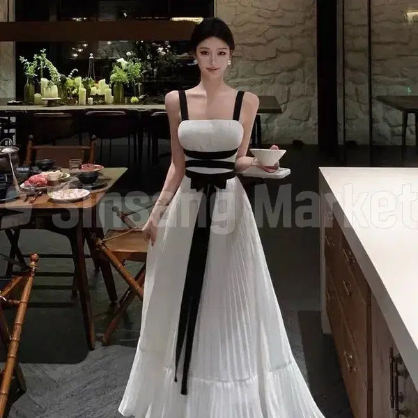 [BUNJANG] Jolibe Pleated Sleeveless Long Dress / [빠른발송] 졸리비 ops 원피스 플리츠 나시 롱원피스 바캉스