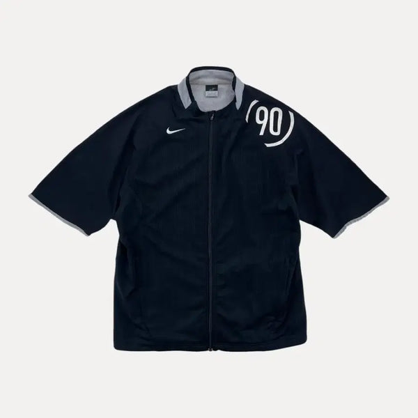 [BUNJANG] Nike Total 90 Half-Sleeve Zip-Up Jersey XL / [XL] 00s 나이키 토탈90 반팔 져지 집업 e72