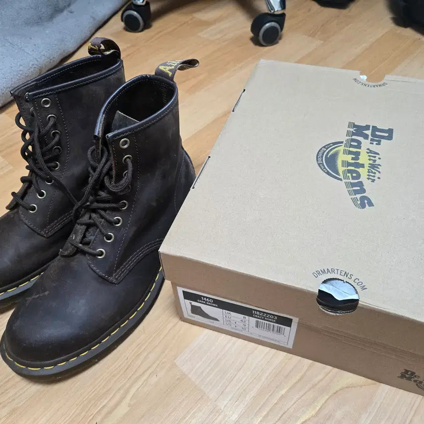 [BUNJANG] Dr. Martens 1460 Crazy Horse Leather Boots / 닥터마틴 1460 크레이지 호스 us9 (270)