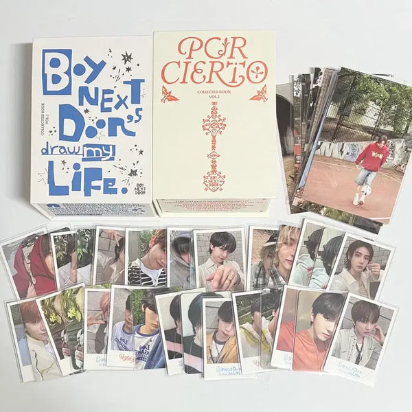 [BUNJANG] BOYNEXTDOOR Collect Book Set 1 & 2 Bundle Set / (일괄) 보넥도 보이넥스트도어 콜북 콜렉트북 1, 2 세트 포카
