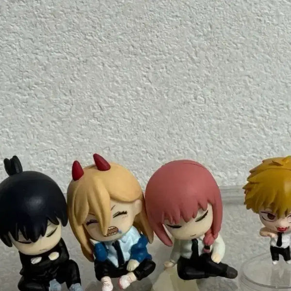 [BUNJANG] Chainsaw Man 4-Piece Figure Set / 체인소맨 피규어 4종 세트