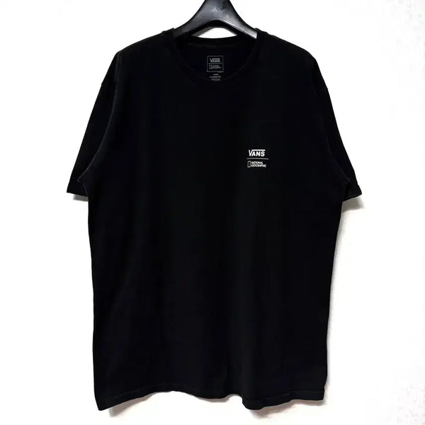 [BUNJANG] Vans National Geographic Collaboration T-shirt Black / [L,100]반스 내셔널지오그래픽 콜라보 반팔티 블랙