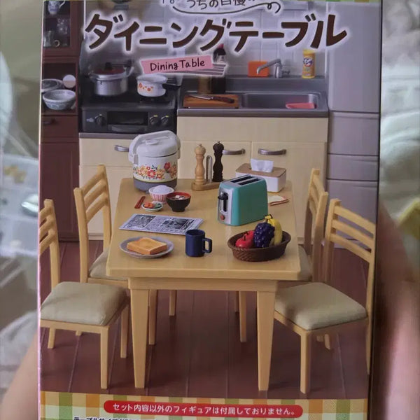 [BUNJANG] Re-Ment Dining Table Set / 리멘트 식완 식탁 테이블 다이닝 테이블