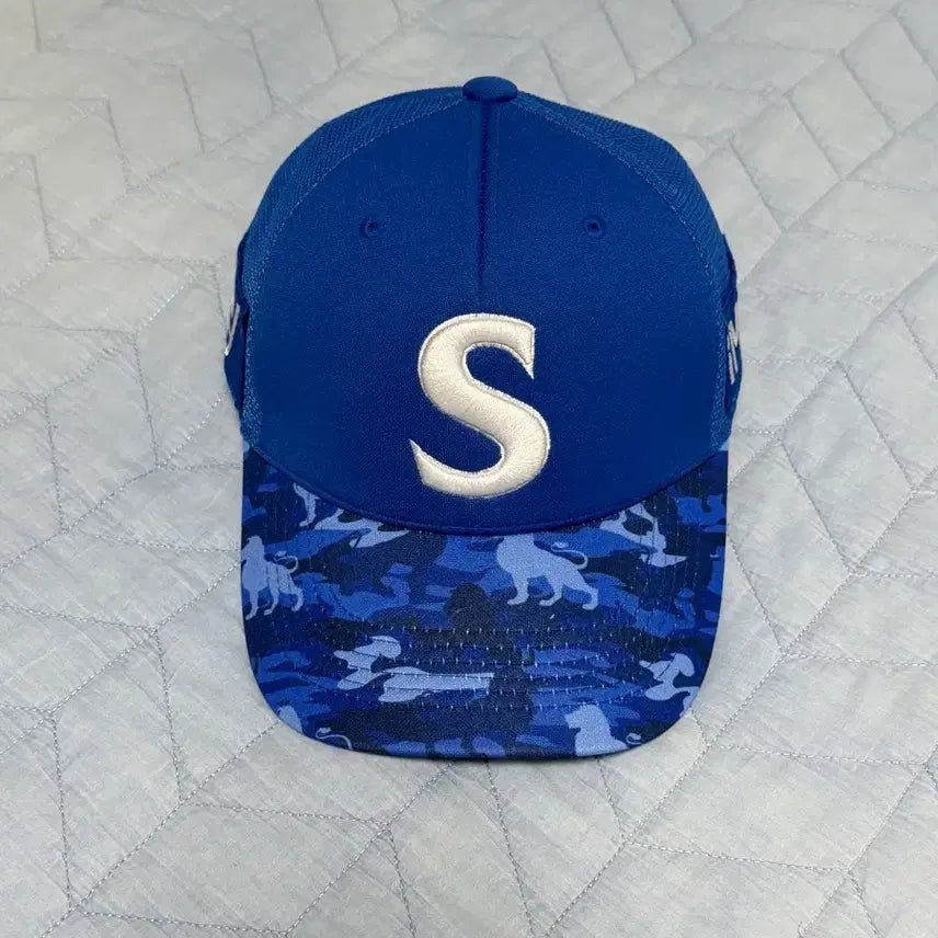 [BUNJANG] Samsung Lions Under Armour Military Issued Cap (Size 58) / 삼성라이온즈 언더아머 밀리터리 지급용 모자(58호)