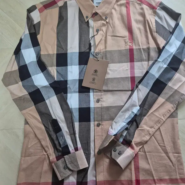 [BUNJANG] Burberry Check Shirt / 버버리 체크 남방