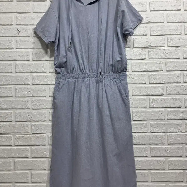 [BUNJANG] Code Combine Cotton Linen Blend Dress / 2020년 코데즈컴바인 면마 혼방원피스 55ㅡ77