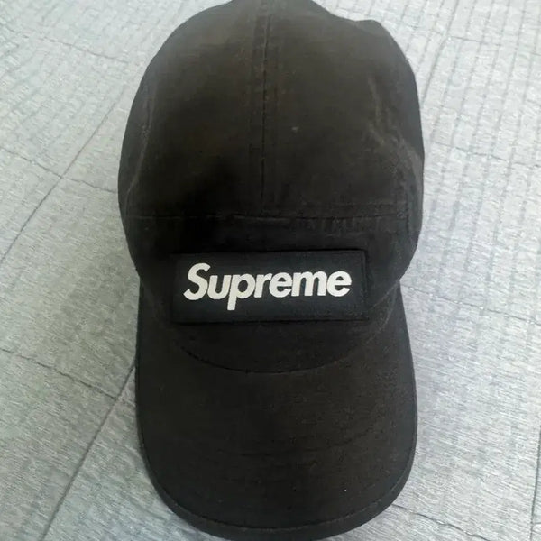 [BUNJANG] Supreme Military Camp Cap Black / 슈프림 밀리터리 캠프캡 블랙