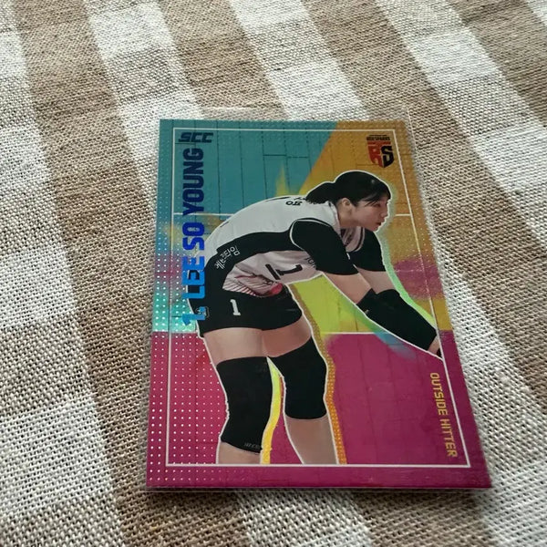 [BUNJANG] SCC KOVO Official Holographic Jeong Kwan Jang Lee So-young Trading Card / SCC KOVO 오피셜 홀로 정관장 이소영