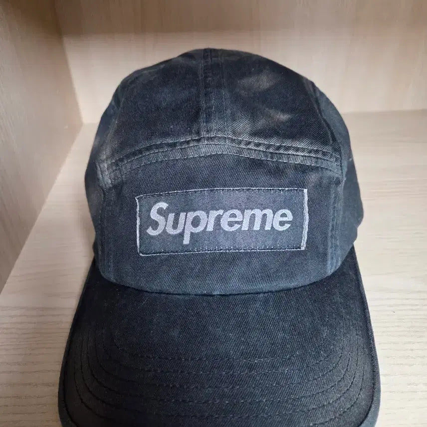 [BUNJANG] Supreme Overdyed Camp Cap Black / 슈프림 25년형 오버다이드 캠프캡 블랙 판매